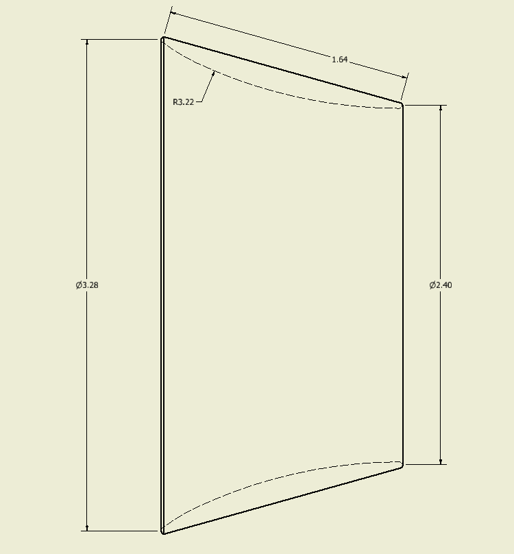 This is the cross section for the nozzle I tried. I had decent results.