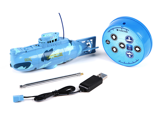 Miniature 6ch RC Submarine (40MHz)