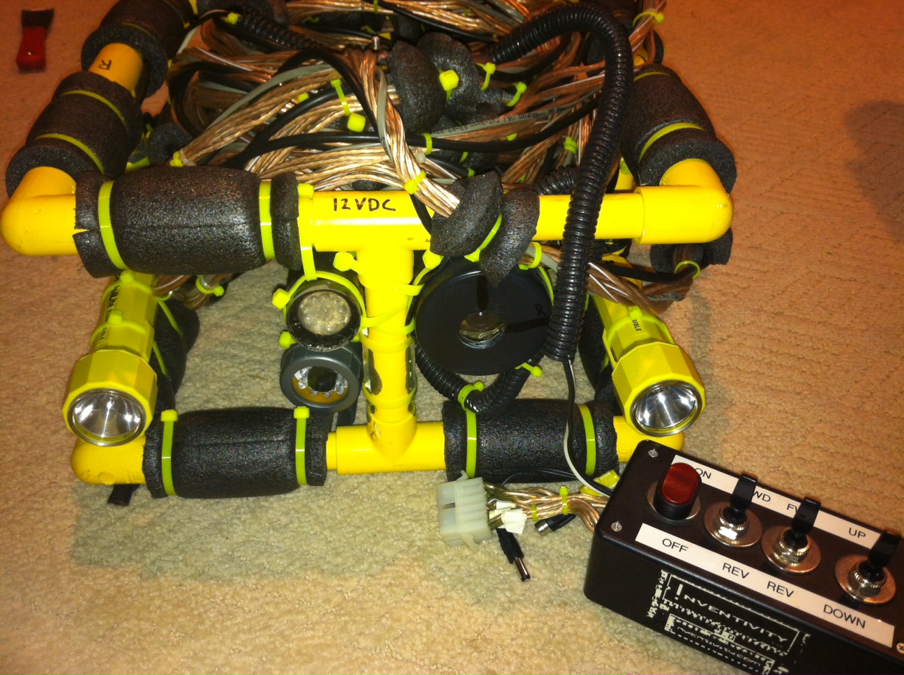 ROV after being: built, abused and stored for 9 years.