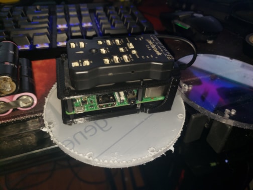 printed a housing for the RPI3 and Pixhawk