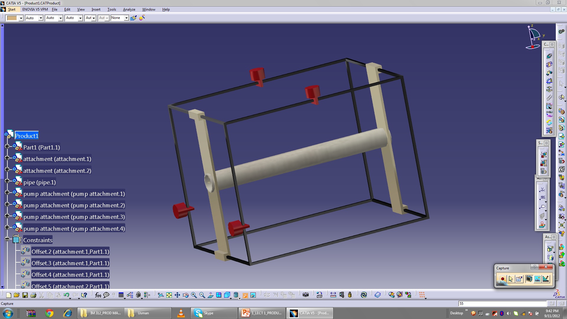 The frame that we are going to use