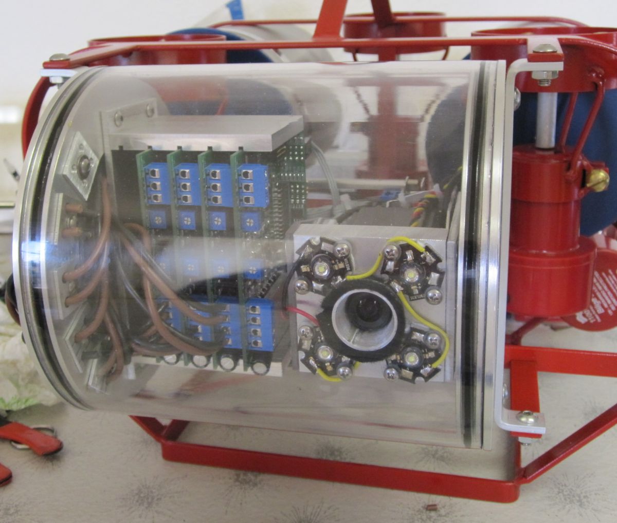 o-ring seal on main housing of 'Babs'