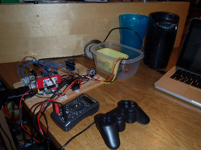 Thruster Test layout